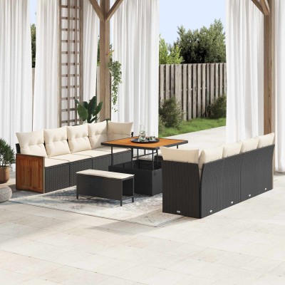 Garden sofa set with pillow...