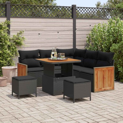 Garden sofa set with pillow...