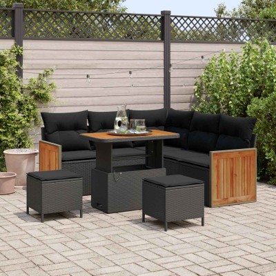 Garden sofa set with pillow...