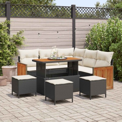 Garden sofa set with pillow...