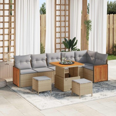 Garden sofa set with pillow...