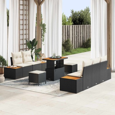 Garden sofa set with pillow...