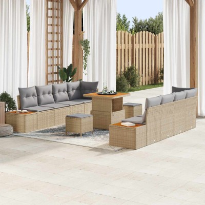Garden sofa set with pillow...