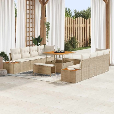 Garden sofa set with pillow...