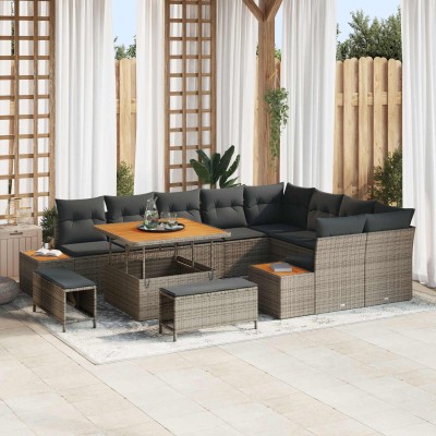 Garden sofa set with pillow...