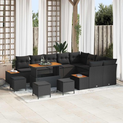 Garden sofa set with pillow...