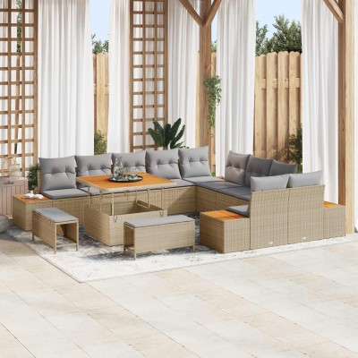 Garden sofa set with pillow...