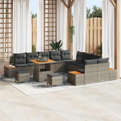Garden sofa set with pillow...