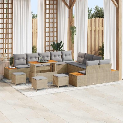 Garden sofa set with pillow...