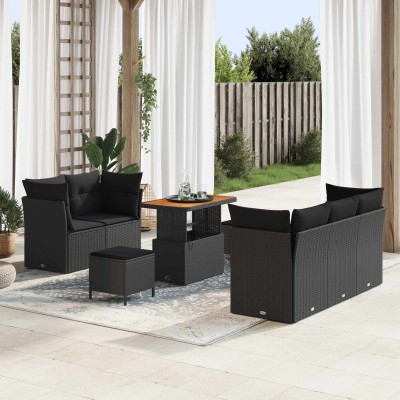 Garden sofa set with...