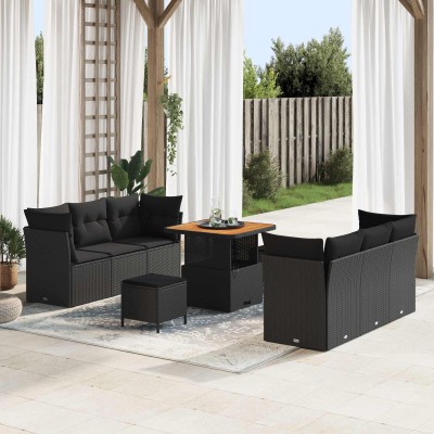 Garden sofa set with pillow...