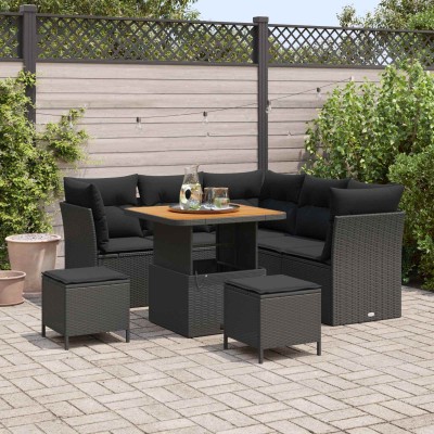 Garden sofa set with...