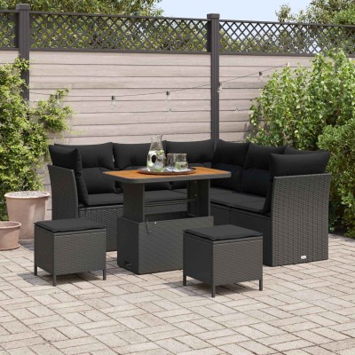 Garden sofa set with...