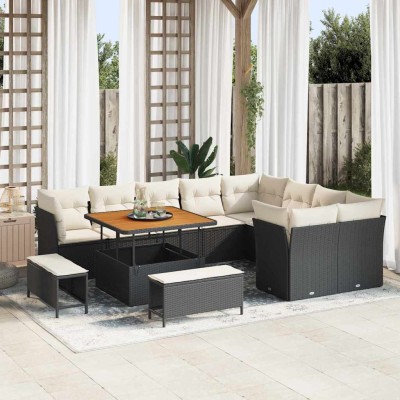 Garden sofa set with pillow...