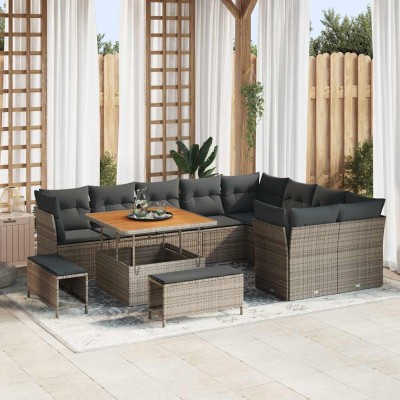 Garden sofa set with...