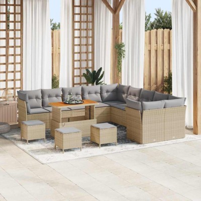 Garden Sofa Set 14 pcs...