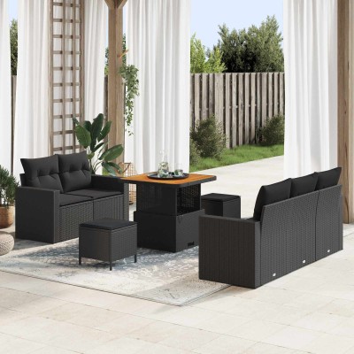 Garden sofa set with pillow...