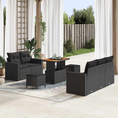 Garden sofa set with pillow...