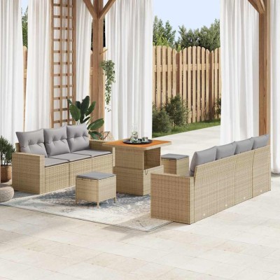 Garden Sofa Set 10 pcs...