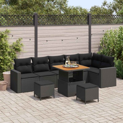 Garden sofa set with pillow...