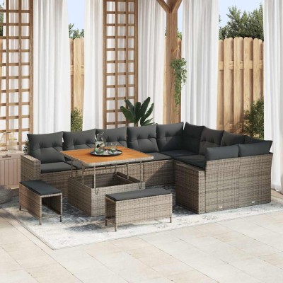 Garden sofa set with pillow...