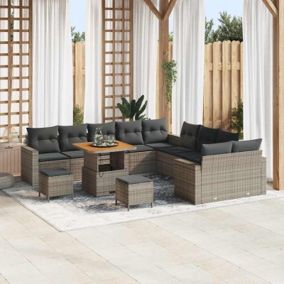 Garden sofa set with pillow...
