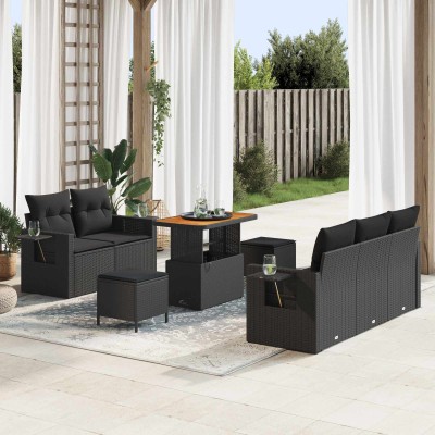 Garden sofa set with pillow...