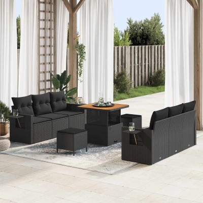 Garden sofa set with...
