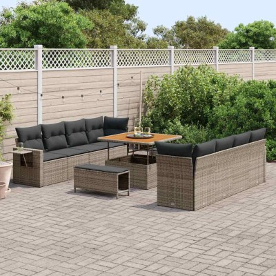 Garden sofa set with pillow...