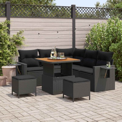 Garden sofa set with pillow...