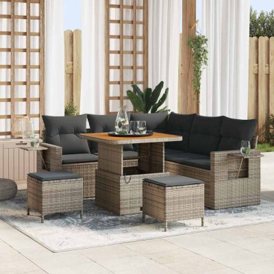Garden sofa set with pillow...