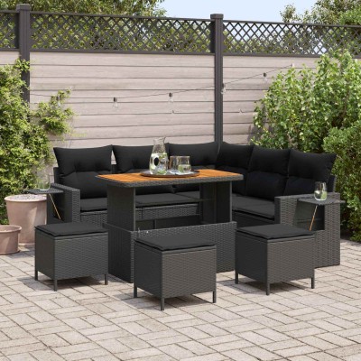 Garden sofa set with pillow...