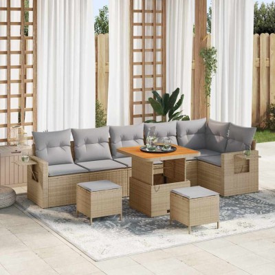 Garden Sofa Set 11 pcs...