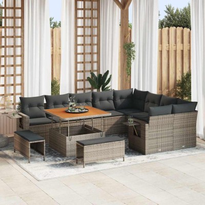 Garden sofa set with pillow...