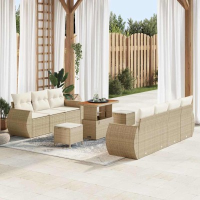 Garden Sofa Set 10 pcs...
