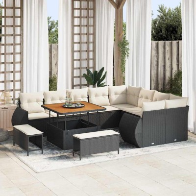 Garden sofa set with pillow...