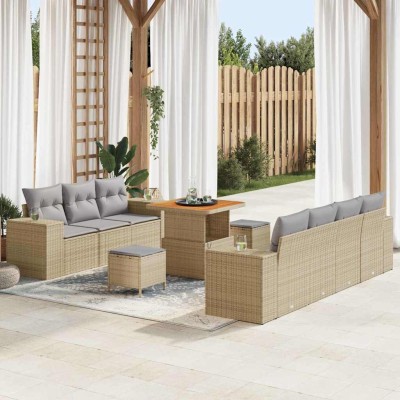 Garden Sofa Set 10 pcs...