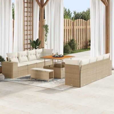 Garden Sofa Set 11 pcs...
