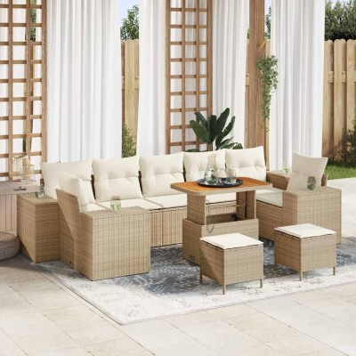 Garden sofa set with pillow...