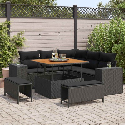Garden sofa set with pillow...