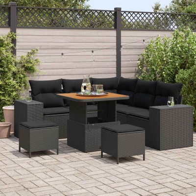 Garden sofa set with pillow...