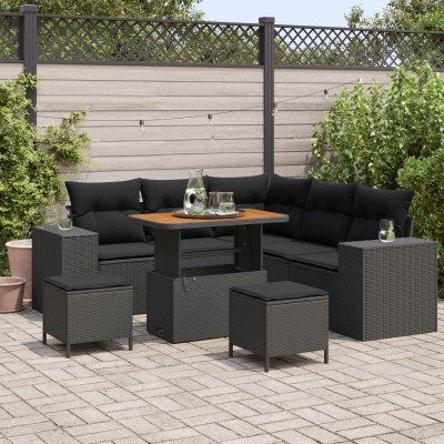 Garden sofa set with pillow...