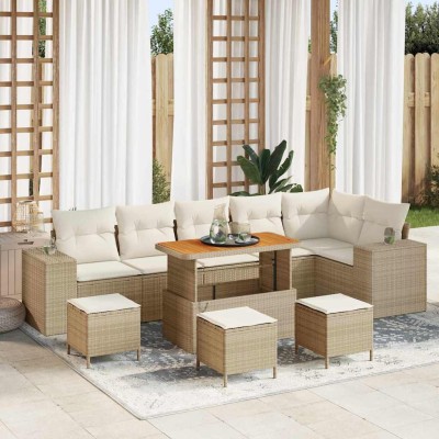Garden Sofa Set 10 pcs...