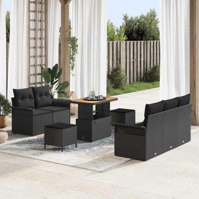 Garden sofa set with...