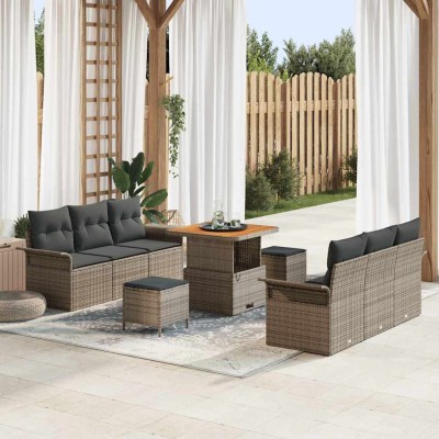 Garden sofa set with...
