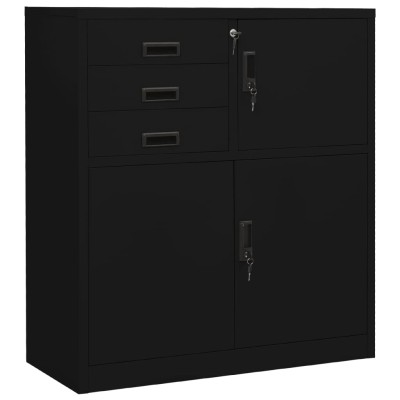 Office cabinet, black,...