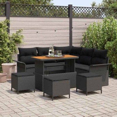 Garden sofa set with...