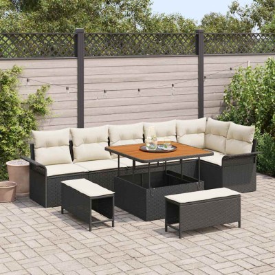 Garden sofa set with...