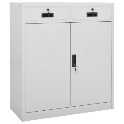 Office cabinet, light gray,...
