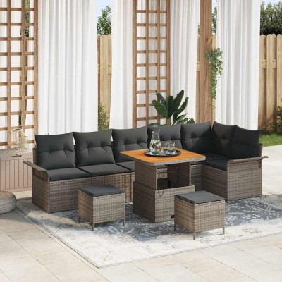 Garden sofa set with...